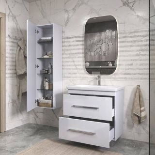 Тумба под раковину напольная Vigo Land 021 80 см белый